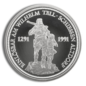 Platinum Shooting Thaler - 1 oz (Year Varies)