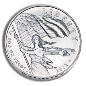 2012-P $1 Star-Spangled Banner Silver Commem - BU