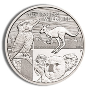 2021 2 oz Australian Wildlife Silver Coin