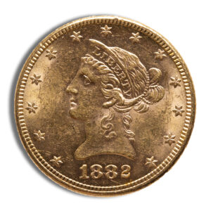 $10 Gold Liberty Eagle - BU