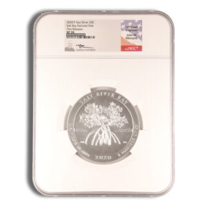 2020-P 5 oz ATB Salt River Bay Silver Coin NGC SP70