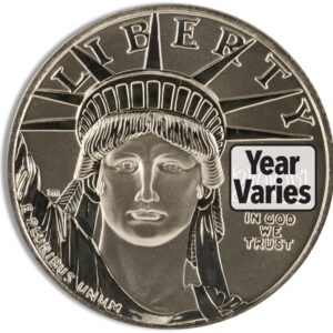 1/2 oz Platinum Eagle - BU (Date Varies)