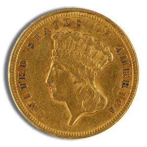 $3 Gold Princess - XF