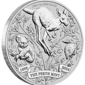 2024 1 oz Perth Mint Anniversary Silver Coin