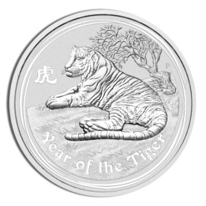 2010 Kilo Australia Silver Lunar Tiger BU - Series II