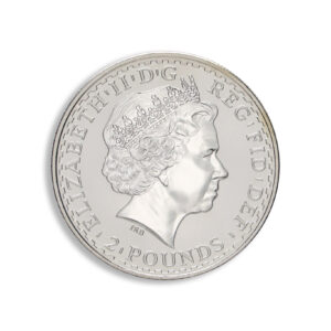 2002 1 oz Great Britain Silver Britannia BU
