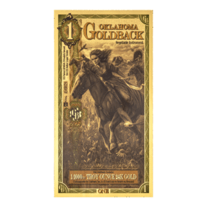 Oklahoma 1 Goldback