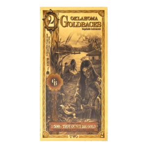 Oklahoma 2 Goldback