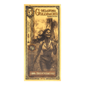 Oklahoma 5 Goldback