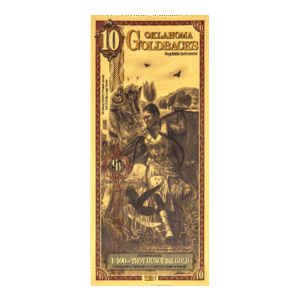 Oklahoma 10 Goldback