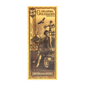Oklahoma 25 Goldback