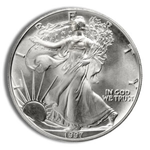 1997 Silver American Eagle - BU