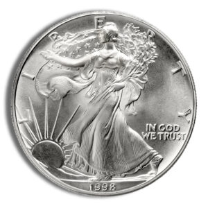 1998 Silver American Eagle - BU