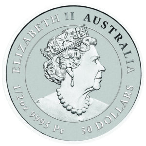2022 1/2 oz Australian White-Bellied Sea Eagle Platinum Coin