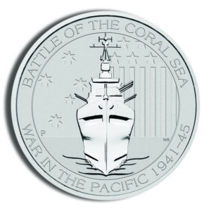 2015 1/2 oz Australian Battle of the Coral Sea Silver Coin