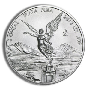 2018 1 oz Silver Mexican Libertad - BU
