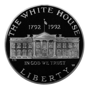 1992-W $1 White House Silver Commem - Proof