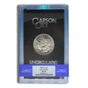1883-CC GSA Morgan Dollar - NGC MS64
