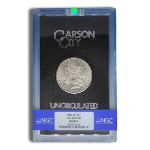 1880-CC GSA Morgan Dollar - NGC MS63+