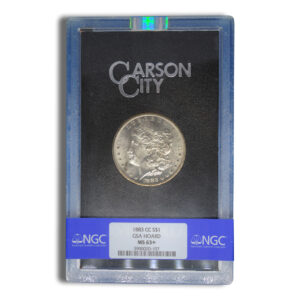1883-CC GSA Morgan Dollar - NGC MS63+