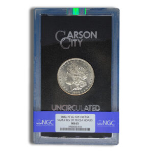 1880/79-CC Rev 78 GSA Morgan Dollar - NGC MS63