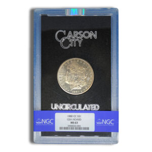 1880-CC GSA Morgan Dollar - NGC MS63