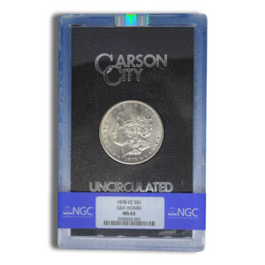1878-CC GSA Morgan Dollar - NGC MS63