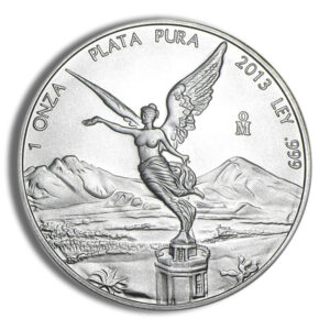 2013 1 oz Silver Mexican Libertad - BU
