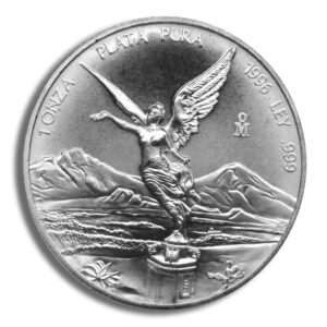 1996 1 oz Silver Mexican Libertad - BU