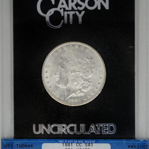 1881-CC GSA Morgan Dollar - NGC MS62