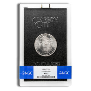 1883-CC GSA Morgan Dollar - NGC MS63