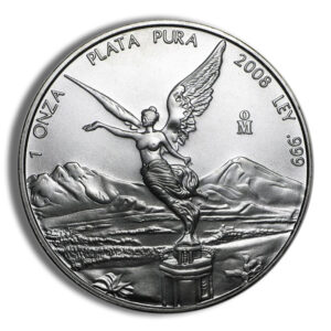 2008 1 oz Silver Mexican Libertad - BU