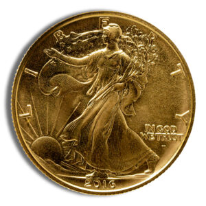 2016-W 1/2 oz Gold Walking Liberty Centennial Coin w/OGP