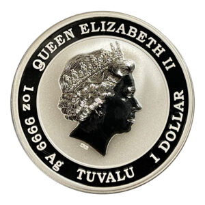 2020 1 oz Tuvalu Bald Eagle Silver Coin