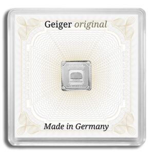 1 gram Silver Bar - Geiger (In Assay)