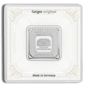 1 oz Silver Bar - Geiger (In Assay)