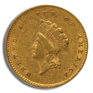 $1 Gold Princess Type 2 - XF