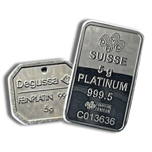 5 gram Palladium Bar - Brand Varies