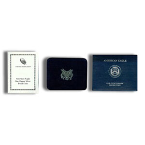 2011-W Proof Silver Eagle with Box & COA