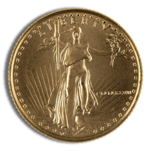 1987 1/4 oz Gold Eagle - BU (MCMLXXXVII)