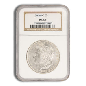 Pre-1921 Morgan Dollar - NGC MS65