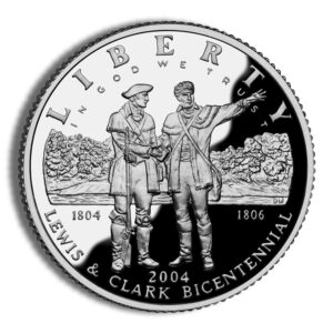 2004-P $1 Lewis & Clark Silver Commem - Proof