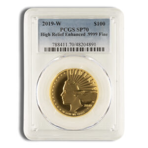 2019-W American Liberty High Relief Gold Coin PCGS SP70