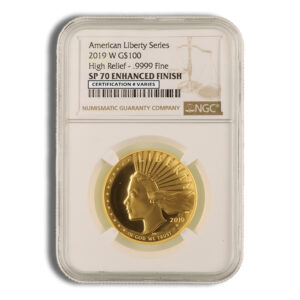 2019-W American Liberty High Relief Gold Coin NGC SP70