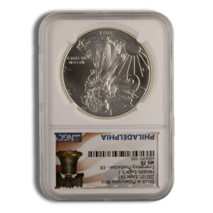 2021(P) Silver Eagle NGC MS70 ER - Emergency Production