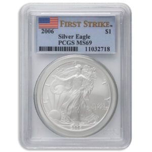 2006 Silver Eagle PCGS MS69