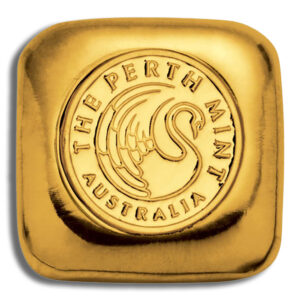 1 oz Gold Bar - Perth Mint (Cast)
