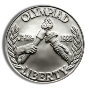 1988-S $1 Olympic Silver Commem - Proof