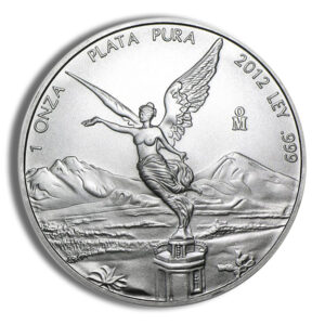 2012 1 oz Silver Mexican Libertad - BU
