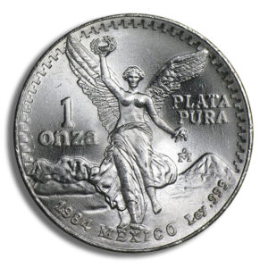 1984 1 oz Silver Mexican Libertad - BU